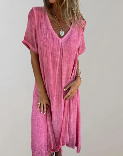 Darian – Abito in lino di cotone leggero