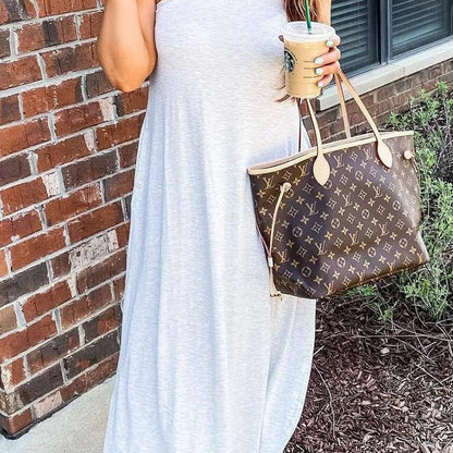 Shyna – Elegante abito lungo con collo alto