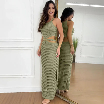 Lolita – Bellissimo abito lungo all'uncinetto