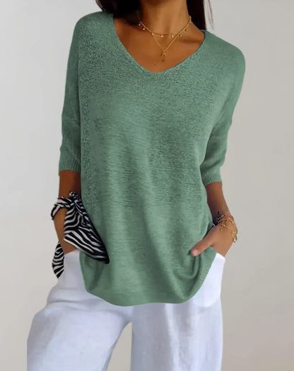 Arlys – Top in maglia di cotone