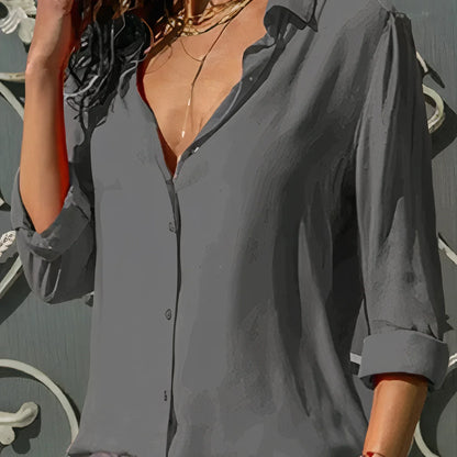 Romilda – Blusa elegante con bottoni