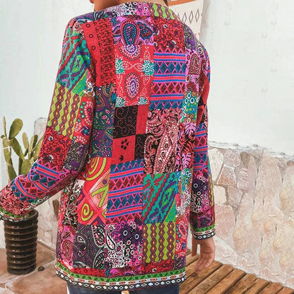 Zoryelle – Giacca patchwork boho colorata