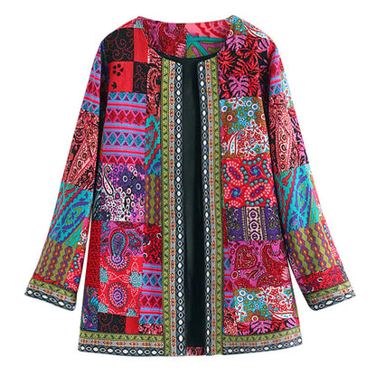 Zoryelle – Giacca patchwork boho colorata