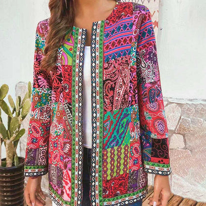 Zoryelle – Giacca patchwork boho colorata