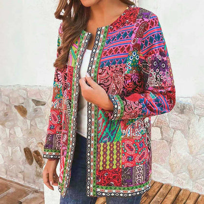 Zoryelle – Giacca patchwork boho colorata