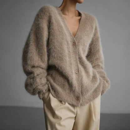 Lacen – Cardigan in mohair di alta qualità