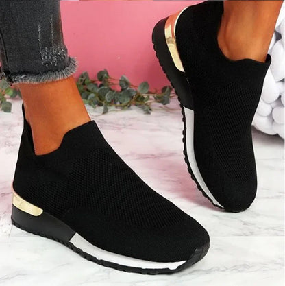 Orlisse – Sneaker in maglia slip-on traspiranti