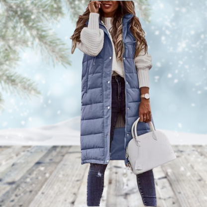 Ella - Cappotto gilet lungo