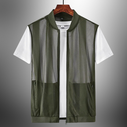 Freddie - Gilet in rete da uomo