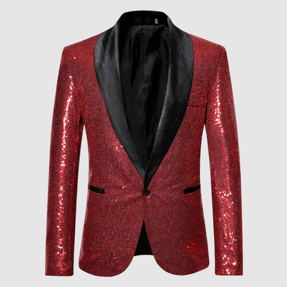 Harrison - Giacca blazer con paillettes da uomo