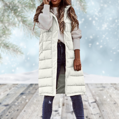 Ella - Cappotto gilet lungo