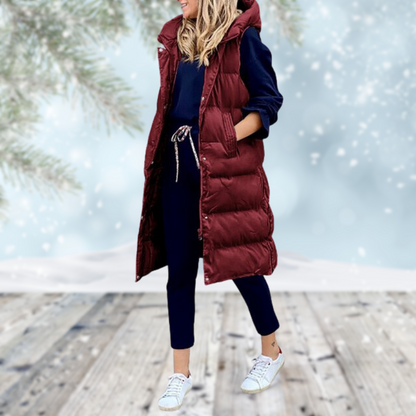 Ella - Cappotto gilet lungo