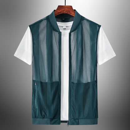 Freddie - Gilet in rete da uomo