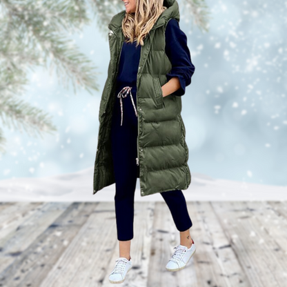 Ella - Cappotto gilet lungo