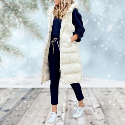 Ella - Cappotto gilet lungo