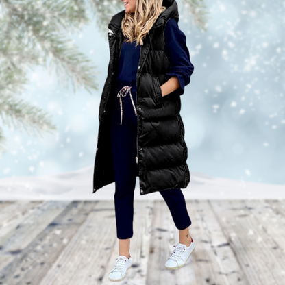 Ella - Cappotto gilet lungo