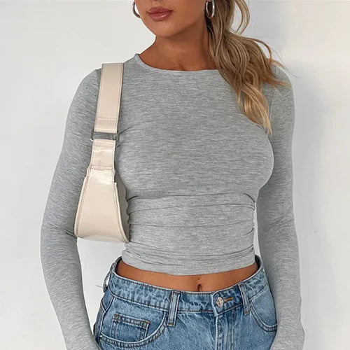 Mariette – Elegante top a maniche lunghe