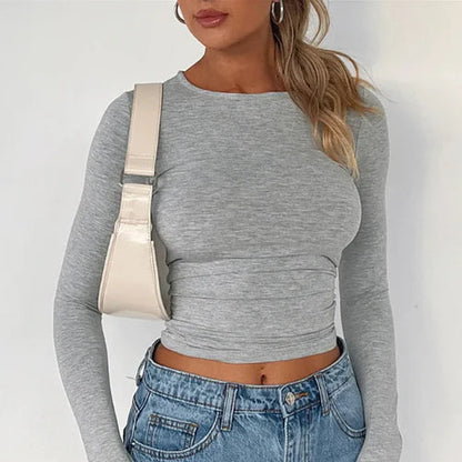 Mariette – Elegante top a maniche lunghe