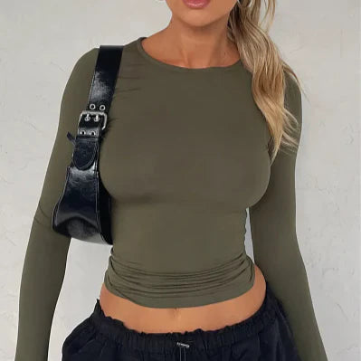 Mariette – Elegante top a maniche lunghe