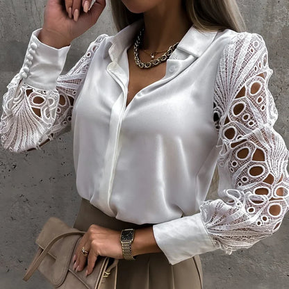 Drew – Blusa elegante in raso