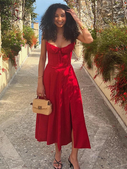 Tivelle – Abito elegante stile corsetto