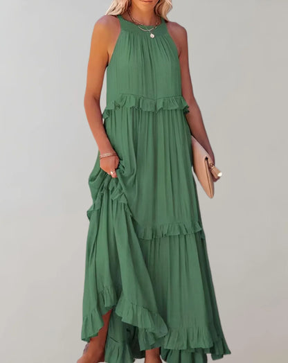 Mireille – Abito senza maniche con volant