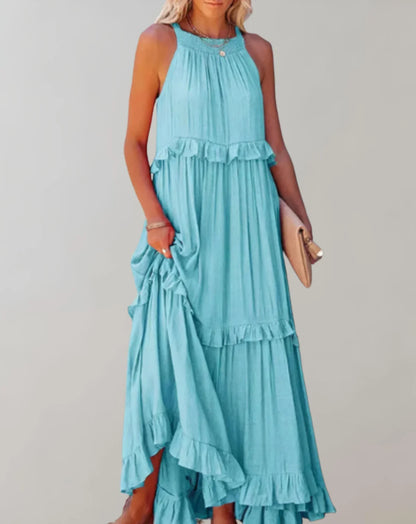 Mireille – Abito senza maniche con volant