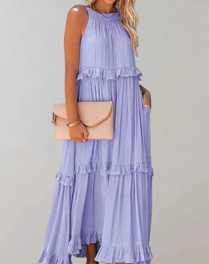 Mireille – Abito senza maniche con volant