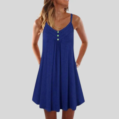 Anavelle – Miniabito elegante senza maniche