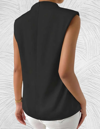 Mairead – Blusa elegante senza maniche