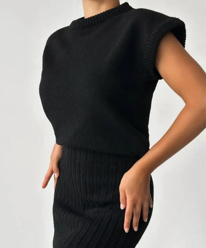 Nivelle – Elegante set lavorato a maglia in due pezzi