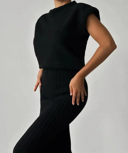 Nivelle – Elegante set lavorato a maglia in due pezzi