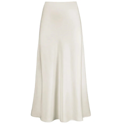 Rowenna – Gonna midi in raso sexy