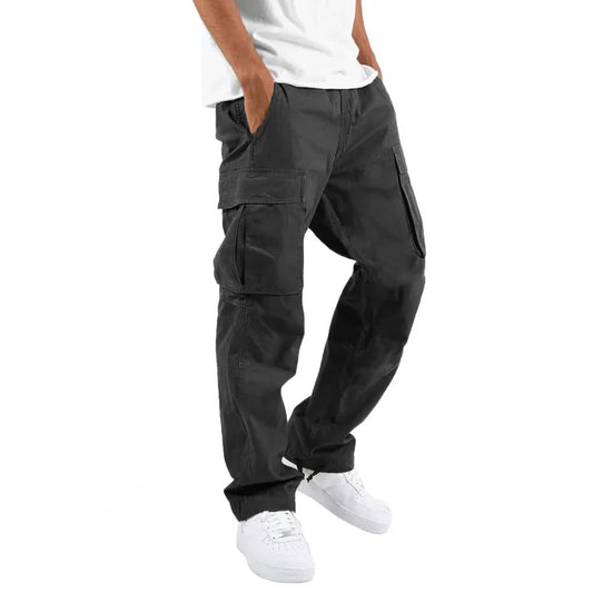 Troi – Pantaloni cargo eleganti in cotone