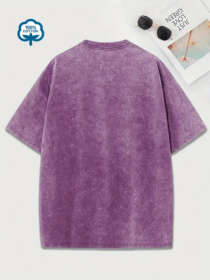 Brooklyn – T-shirt in cotone con girocollo