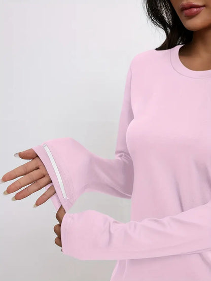 Eriselle – Elegante maglietta a maniche lunghe