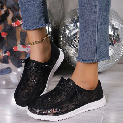 Wystoria – Scarpe leggere con motivo traforato