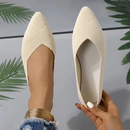 Vesperine – Sandali piatti eleganti con punta affusolata