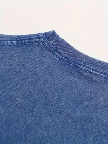 Brooklyn – T-shirt in cotone con girocollo