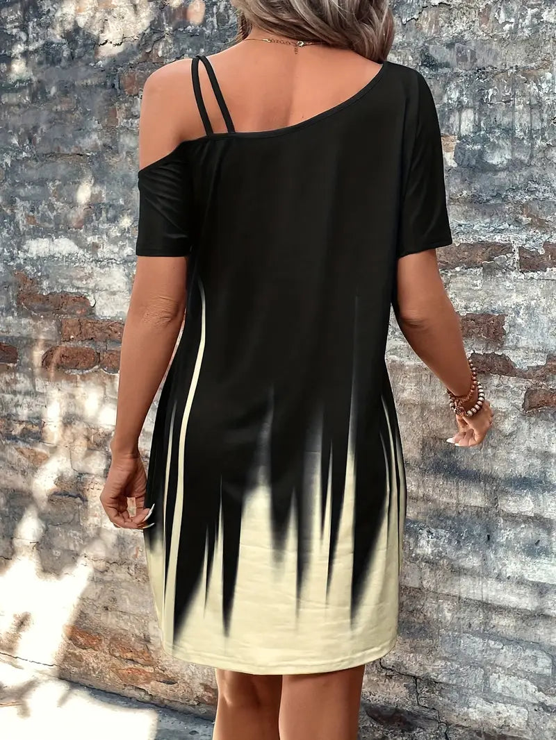 Vinja – Elegante abito monospalla