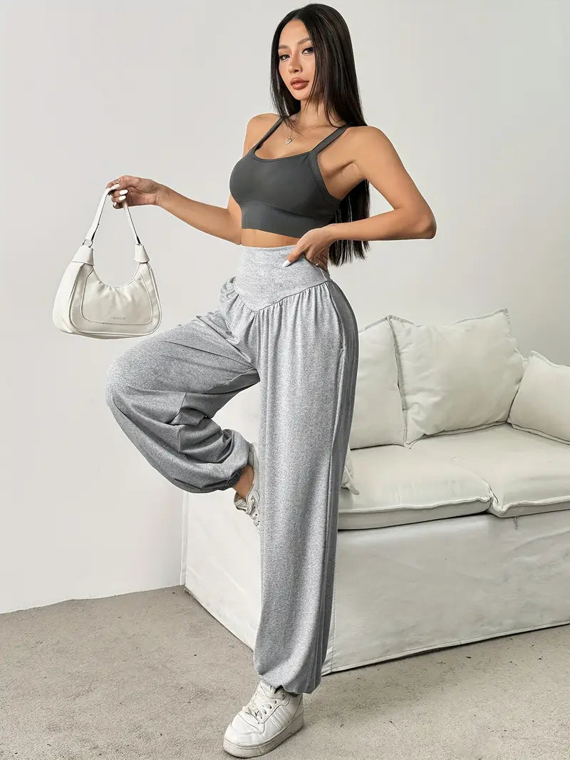 Noctelith – Pantaloni eleganti a gamba larga