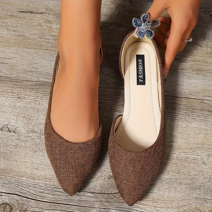 Vexa – Scarpe eleganti piatte con punta affusolata