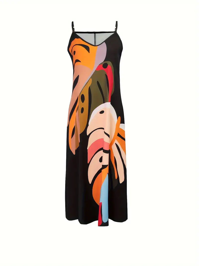 Vixie – Maxi abito luminoso senza maniche