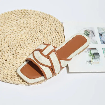 Keoka – Eleganti sandali piatti slide