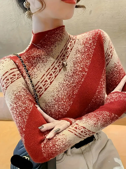 Mayla – Elegante maglione lavorato a maglia a righe