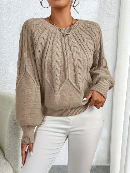 Cora – Maglione a maglia grossa