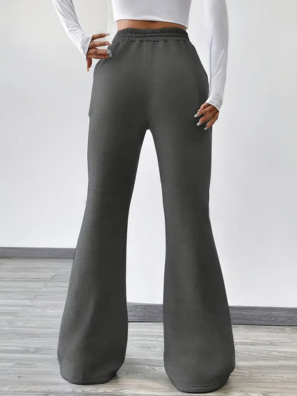 Manju – Pantaloni jogging a zampa in cotone