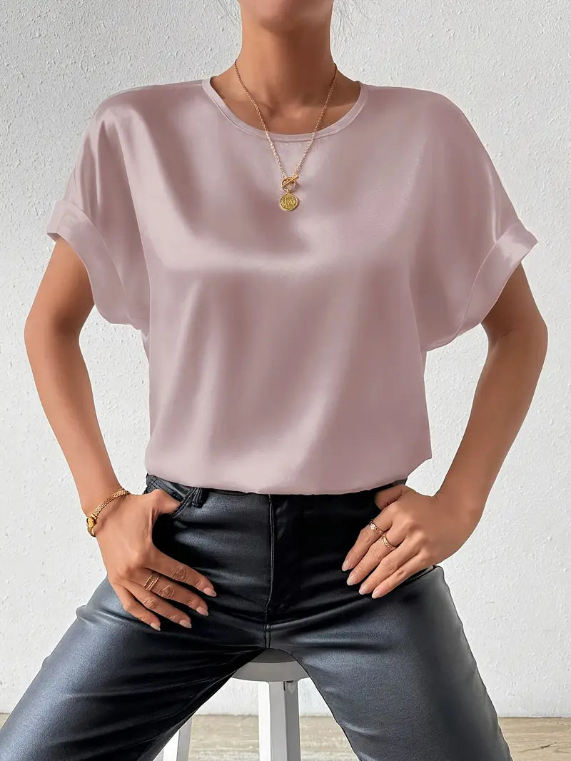 Valkirra – Elegante camicia in raso