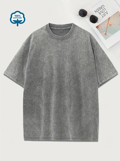 Brooklyn – T-shirt in cotone con girocollo