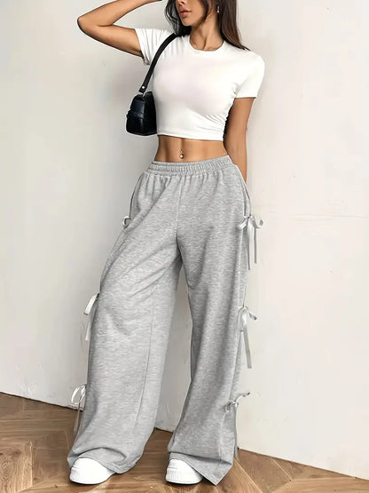 Nyra – Comodi pantaloni lounge a gamba larga